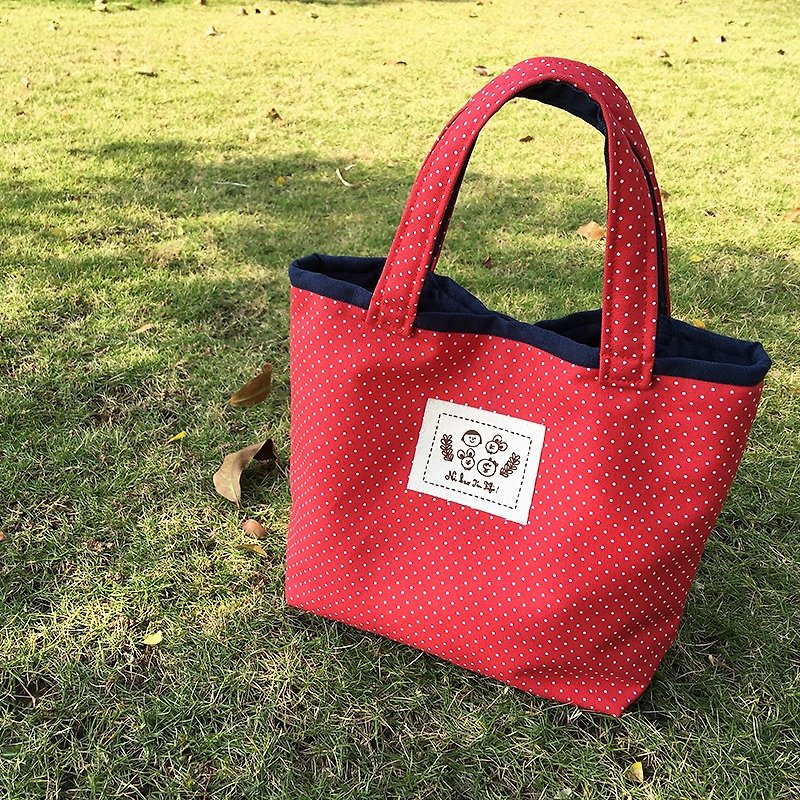 FiFi 手提小包－草莓包 - 手提包/手提袋 - 其他材质 红色