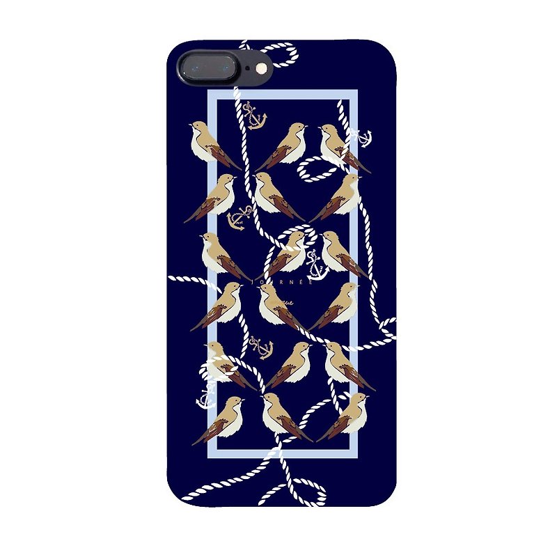 麻雀与小蓝海手机壳 - 手机壳/手机套 - 其他材质 蓝色