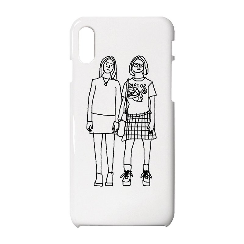 Enid & Rebecca #4 iPhoneケース - 手机壳/手机套 - 塑料 白色