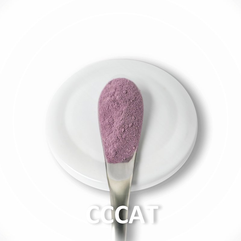 CCCAT 紫地瓜冻干粉 - 肠胃保养 - 饲料/罐头/鲜食 - 玻璃 紫色