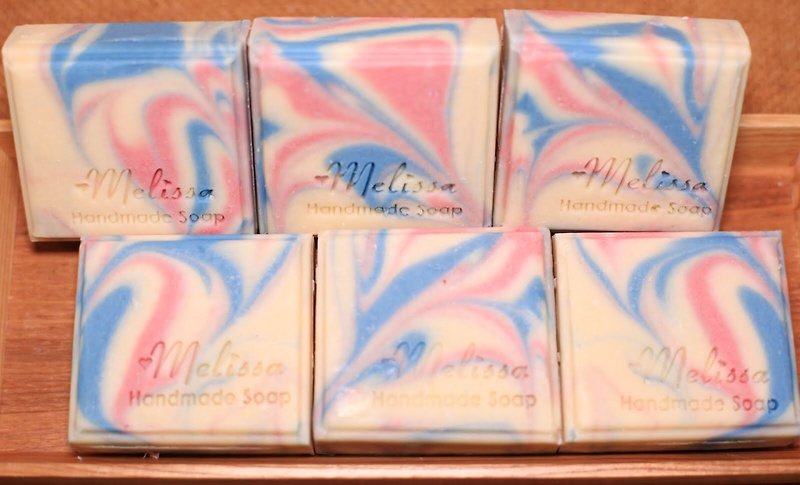 粉晶蓝语花皂 - 肥皂/手工皂 - 其他材质 