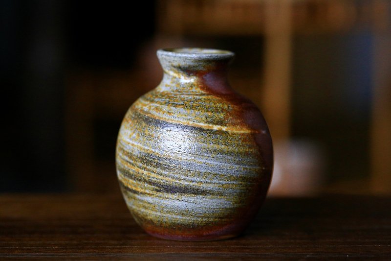 【 柴烧 】星球般 酒器 花器 022407 - 花瓶/陶器 - 陶 