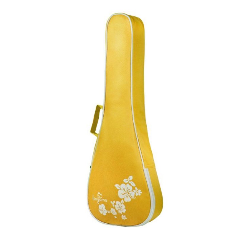 21寸乌克丽丽袋 扶桑花琴袋 黄色 Flora Ukulele Bag - 吉他/乐器 - 聚酯纤维 黄色