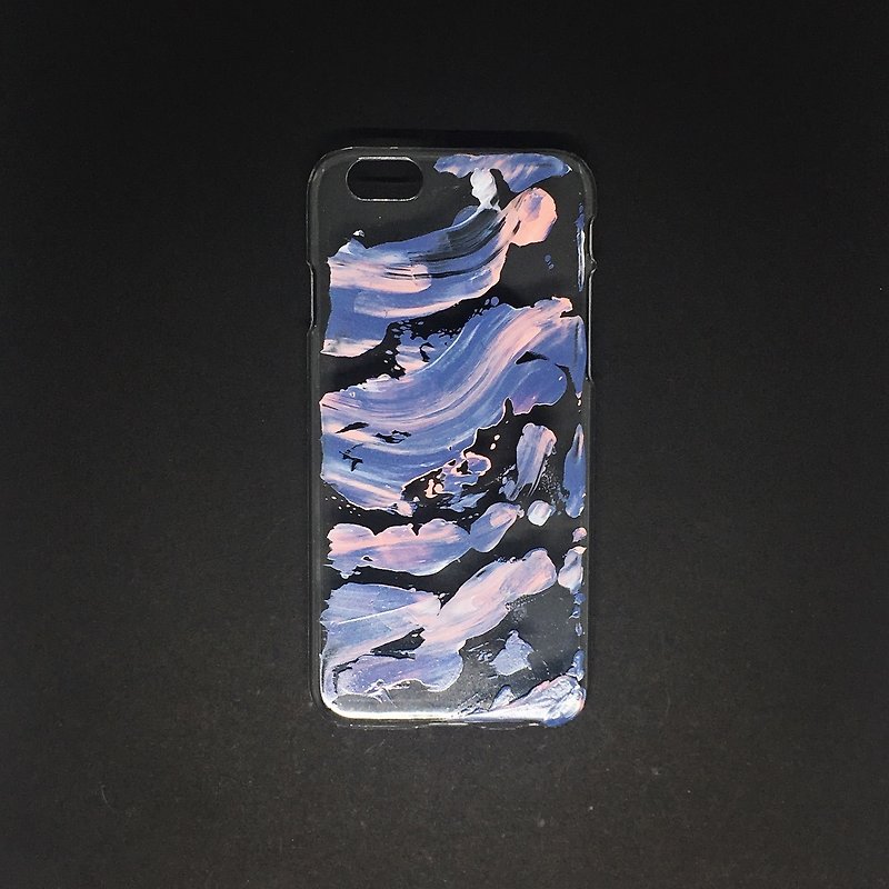 Acrylic 手绘抽象艺术手机壳 | iPhone 6/6s |  Raging - 手机壳/手机套 - 压克力 粉红色