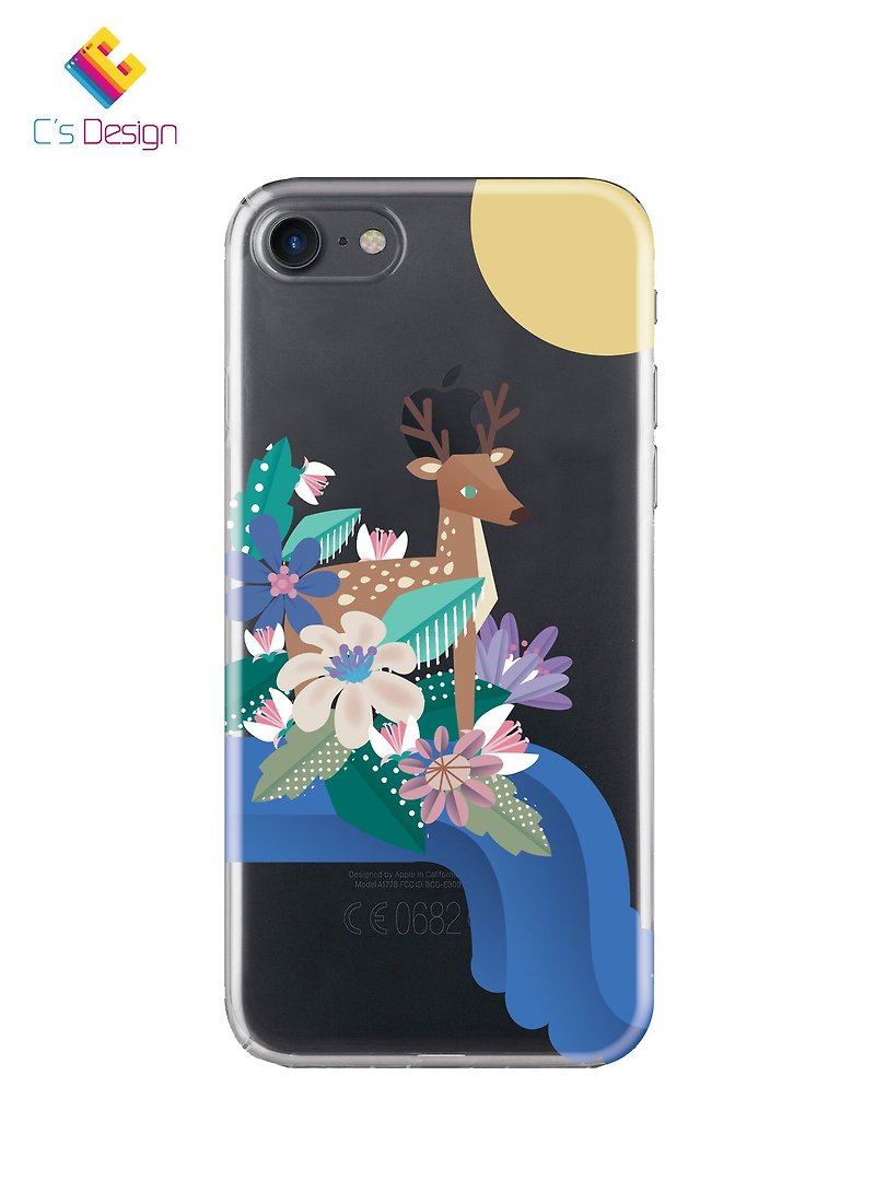 草原小鹿透明手机壳iPhone13三星华为Sony小米苹果PCTP-AM102-6 - 手机壳/手机套 - 塑料 