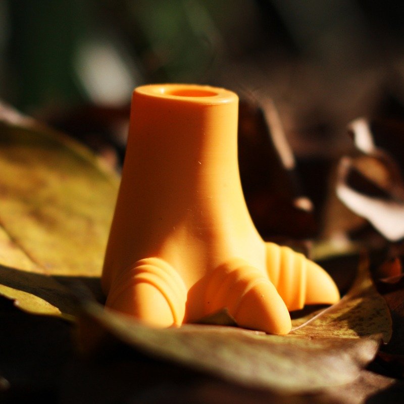 footprint-Dinosauria 足迹雨伞脚垫 / 恐龙 / 树橙 - 雨伞/雨衣 - 硅胶 橘色
