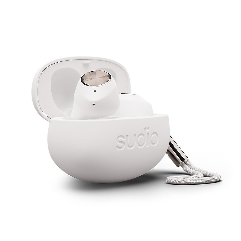 Sudio T2真无线蓝牙耳道式耳机 -银雾白 - 耳机 - 其他材质 白色