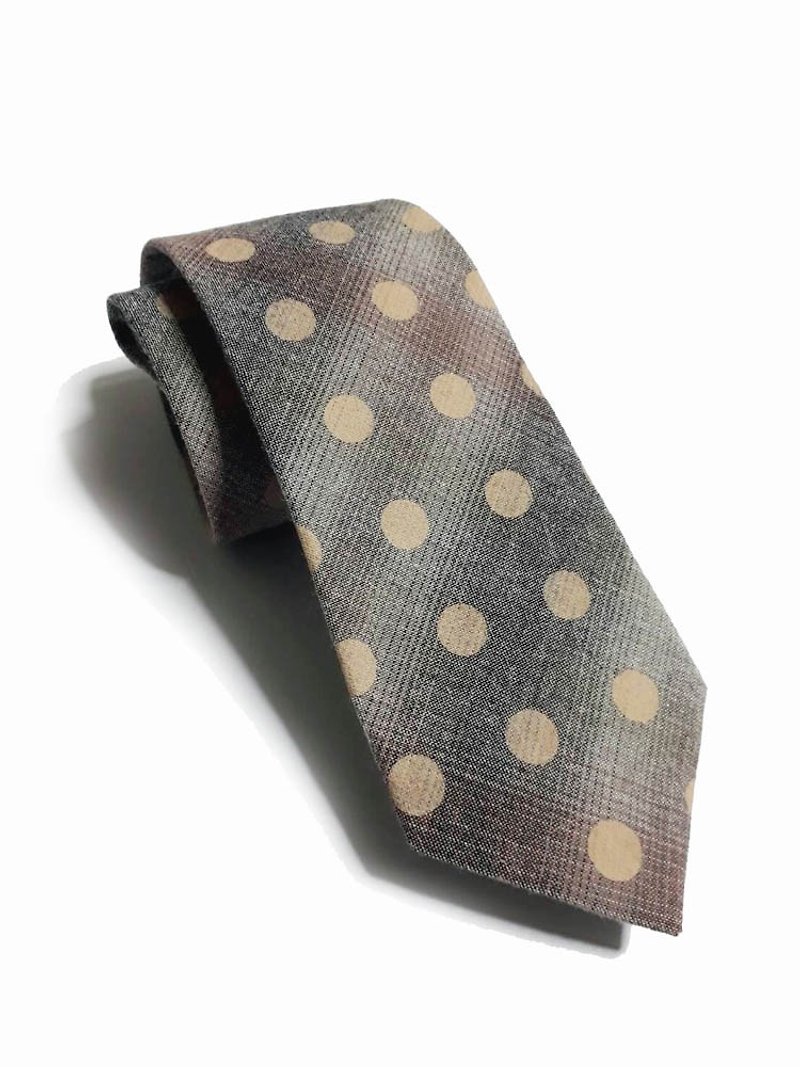 圆点点 暖男系列领带 Neckties - 领带/领带夹 - 棉．麻 多色