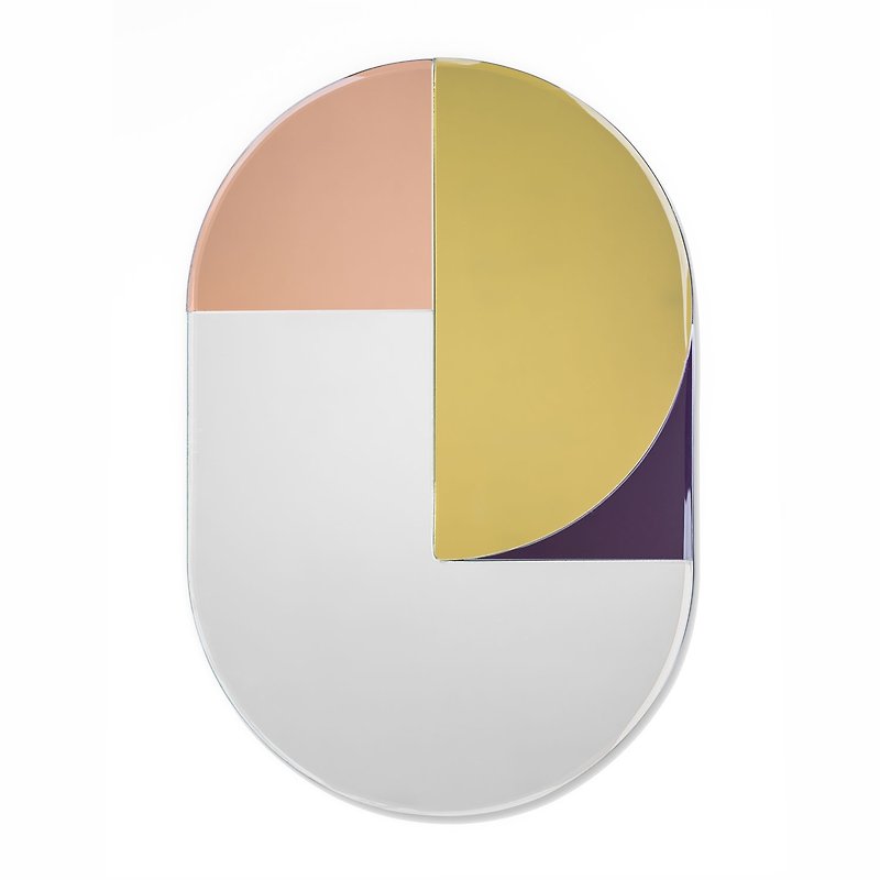 Amabro COLOR MIRROR 镜子 / 椭圆 - 其他家具 - 玻璃 多色