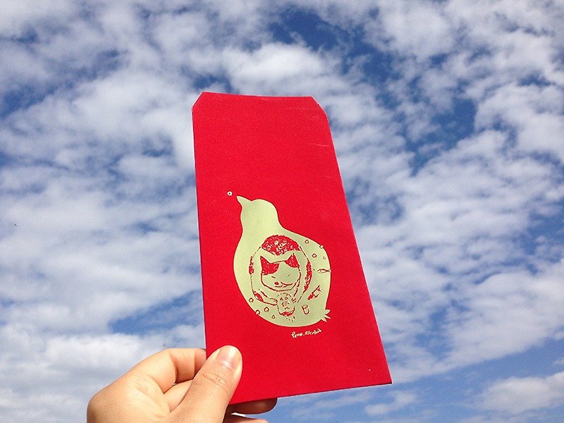 拢贺啦_烫金红包袋 (5入) - 红包/春联 - 纸 红色