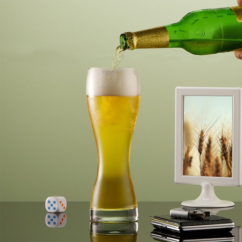 【免运特惠】家用水晶玻璃啤酒杯酒吧大号扎啤杯子/cheer - 酒杯/酒器 - 其他材质 
