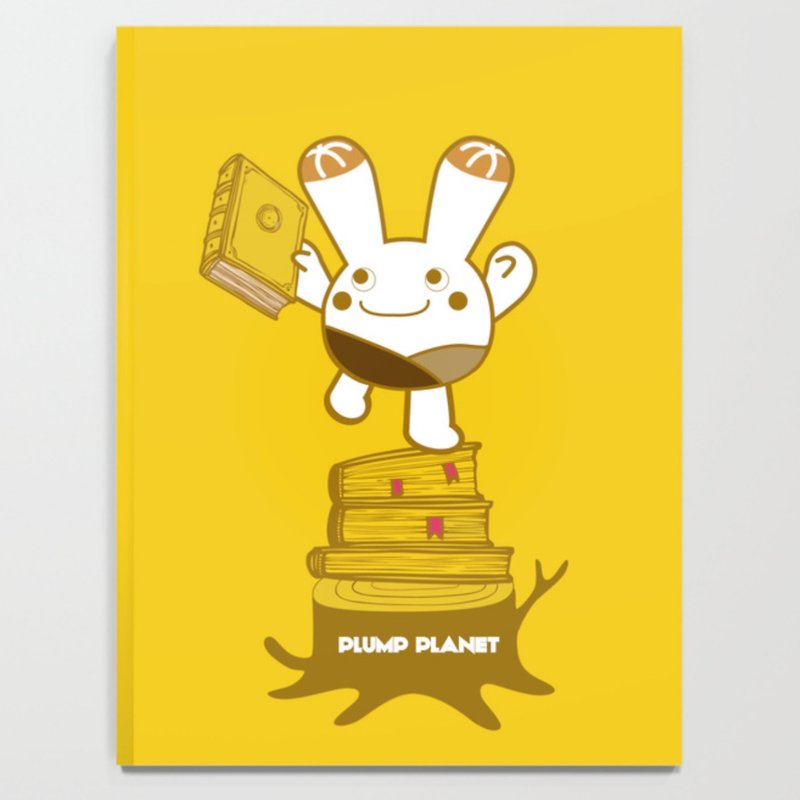 【Plump Planet Friends 多肉小星球记事本/笔记本】小环 (粉) - 笔记本/手帐 - 纸 橘色