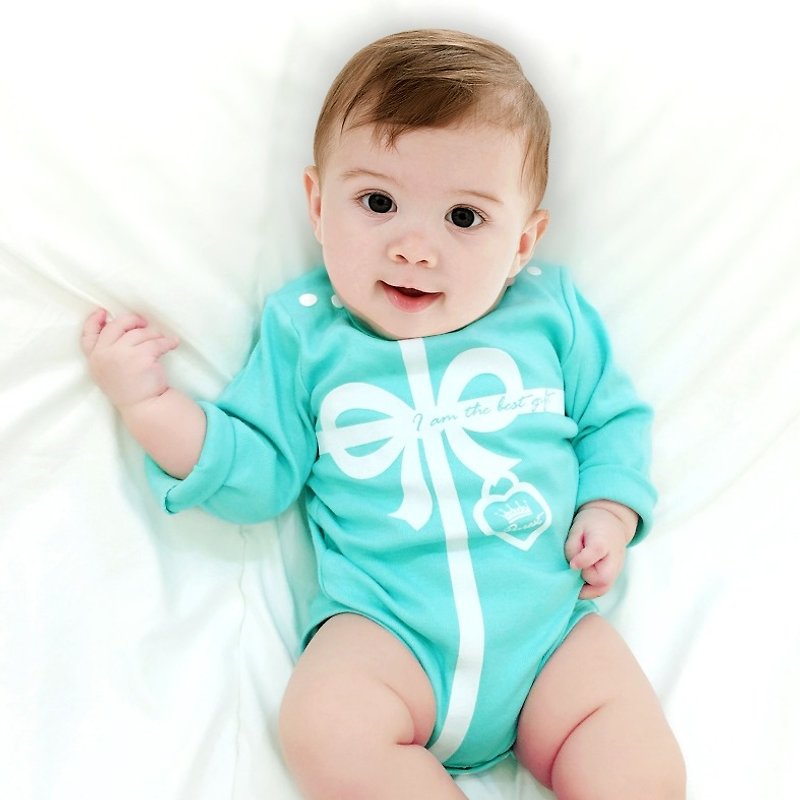 PUREST baby collection 【我是爸妈最好的礼物】男女宝宝 长袖 连身包屁衣 - 其他 - 棉．麻 