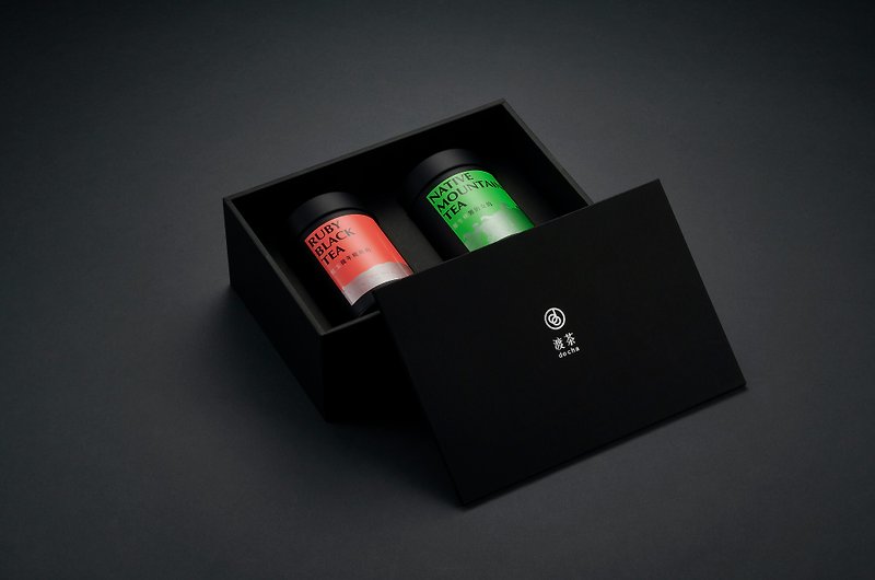 渡茶 do cha丨渡茶品味礼盒 35g x 2 台湾日月潭的四款风味茶饮 - 茶 - 新鲜食材 黑色