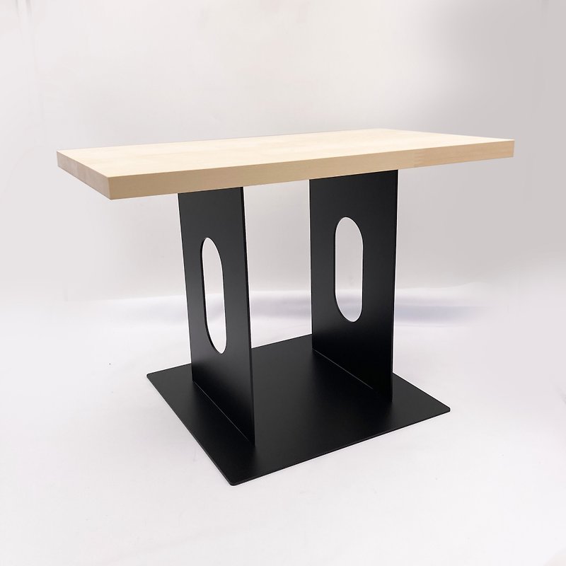 铁木和　悠憩边桌　桌板大小可讨论　沙发茶几　和室卧室矮桌 - 餐桌/书桌 - 其他金属 黑色