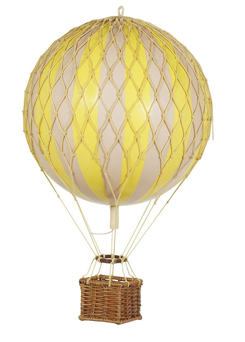 Authentic Models 热气球挂饰(轻旅行/黄) - 摆饰 - 其他材质 黄色
