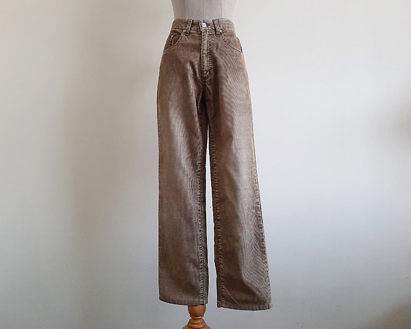 OSHKOSH Vintage Brown Corduroy Pants - 男士长裤 - 其他材质 咖啡色