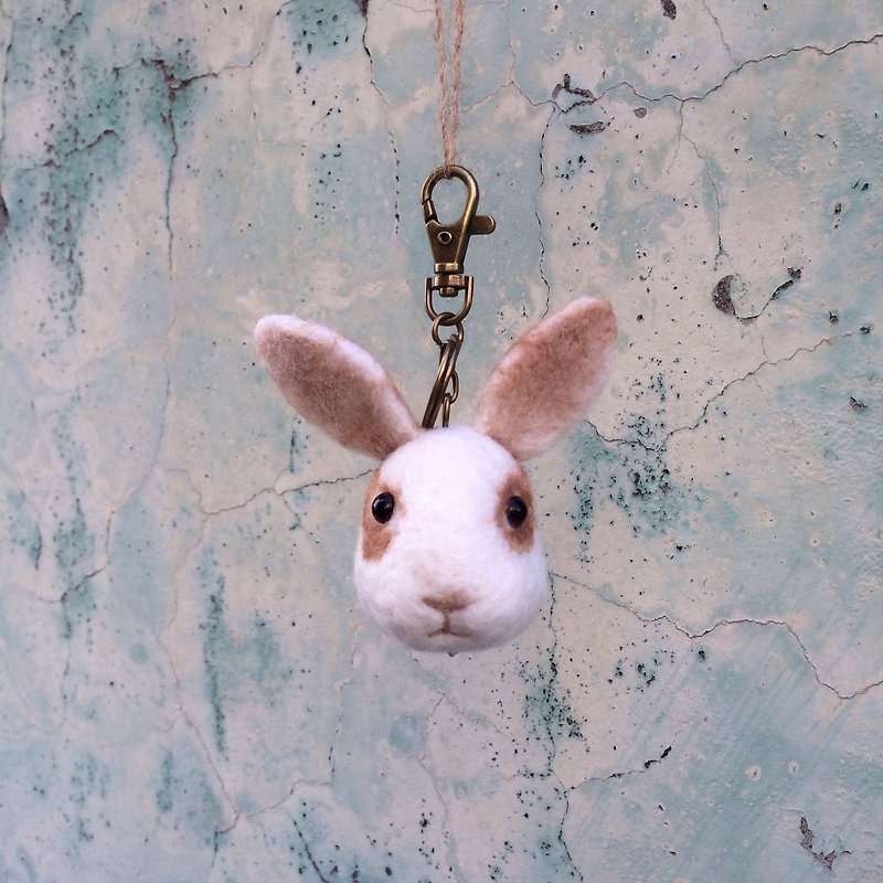 [羊乐多羊毛毡乐园] 奶茶兔订制区 - 订制画像 - 羊毛 