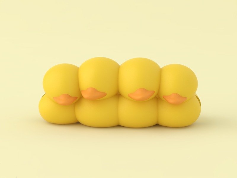 Rubber Ducks 黄色小鸭锅盖撑 - 厨房用具 - 硅胶 黄色