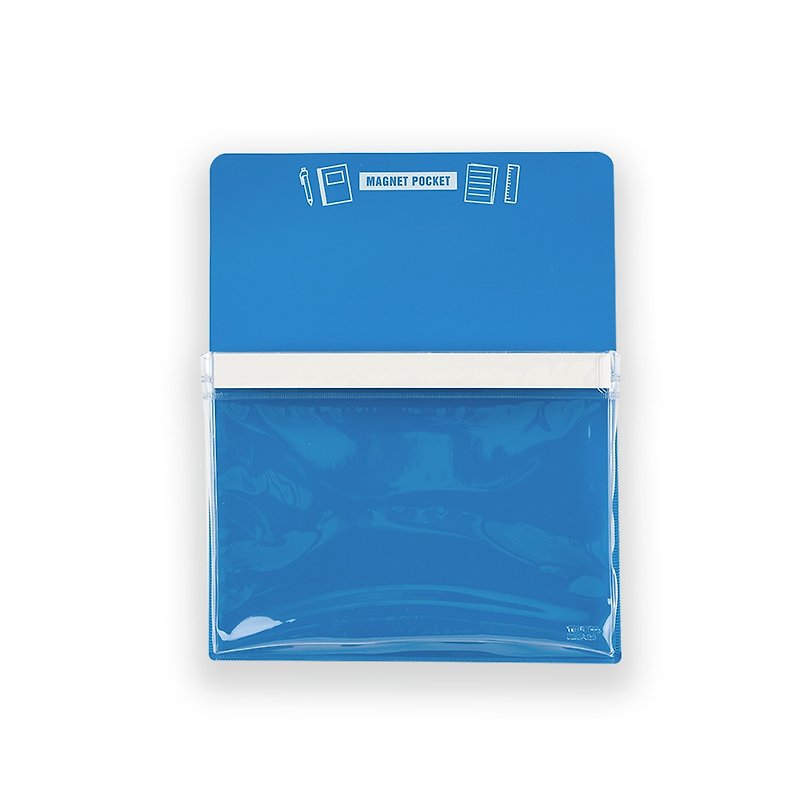 【Trusco】 磁性收纳盒A6-蓝 - 收纳用品 - 塑料 