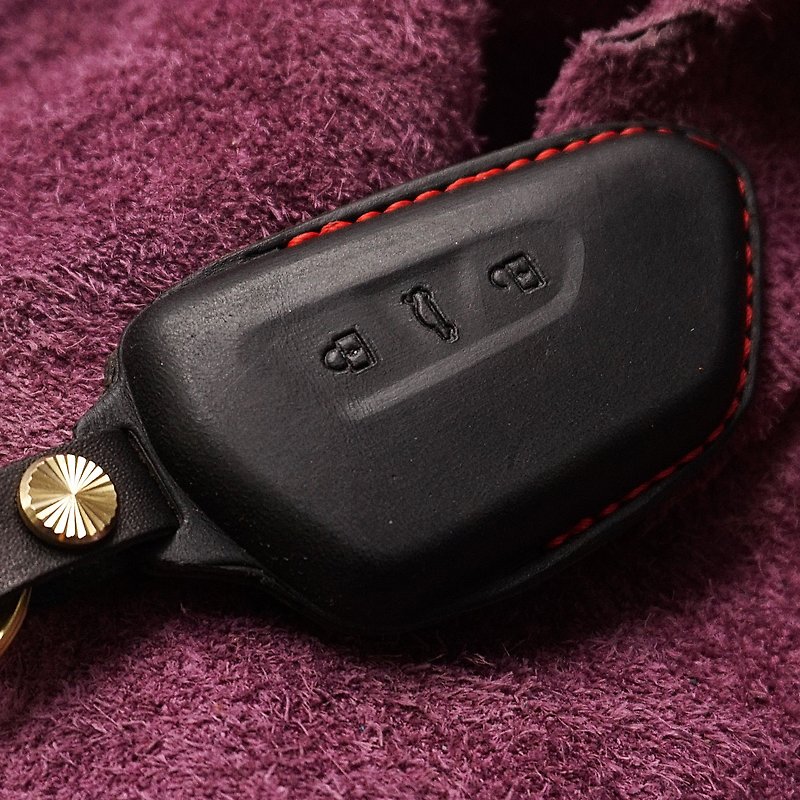Volkswagen Golf8 Golf 8 MK8 GTI 福斯汽车 智慧型钥匙 钥匙包 - 钥匙链/钥匙包 - 真皮 黑色
