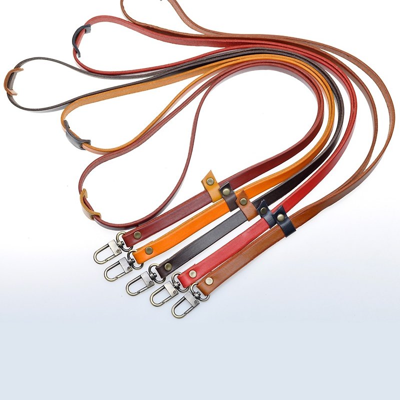 【DOZI皮革手作】挂颈绳、挂绳。皮革为染色制作，可自由配色 - 挂绳/吊绳 - 真皮 多色
