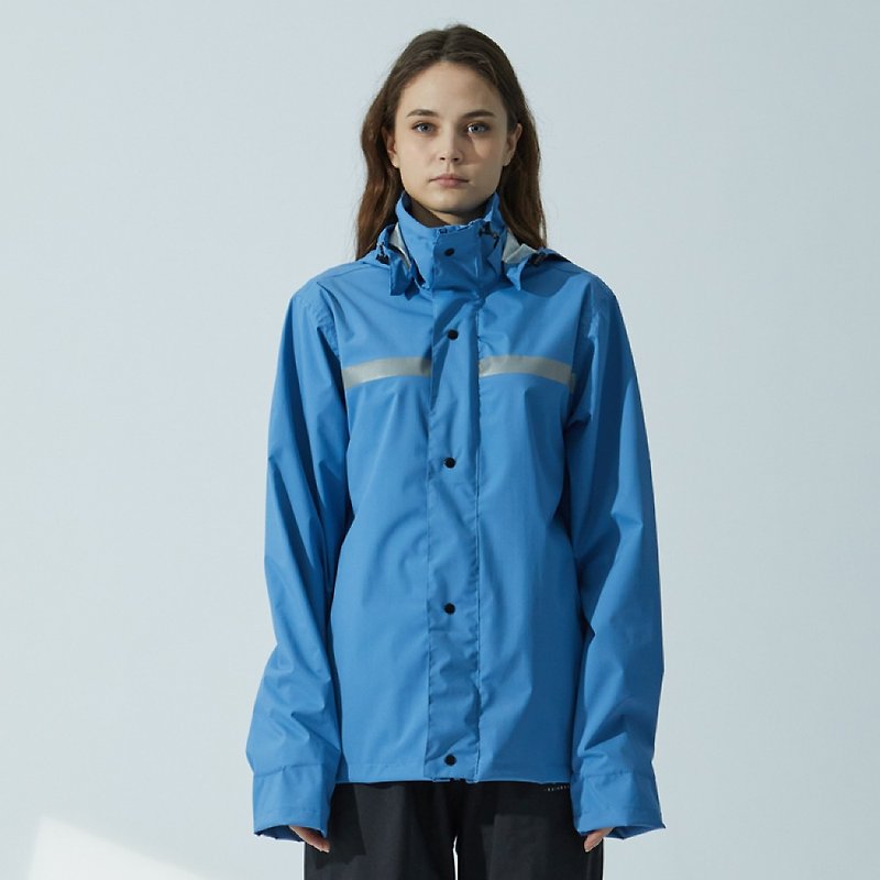 新品上市 /Simple Forward/ 轻量成套式雨衣裤-北欧蓝 - 雨伞/雨衣 - 尼龙 蓝色