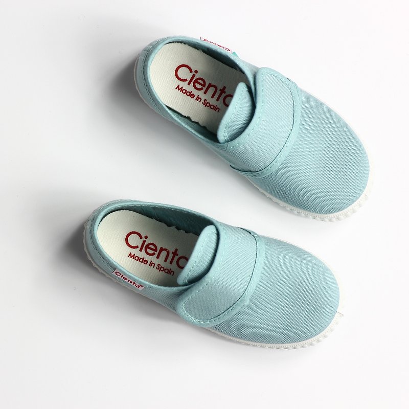 西班牙国民帆布鞋 CIENTA 58000 50淡蓝色 幼童、小童尺寸 - 童装鞋 - 棉．麻 蓝色
