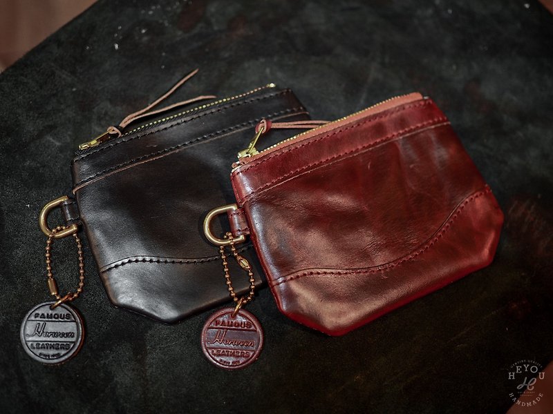 HEYOU Handmade - Leather Pouch 皮革零钱包 - 零钱包 - 真皮 多色