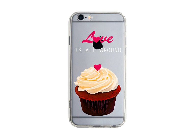 杯子蛋糕 iPhone X 8 7 6s Plus 5s Samsung note S9 手机壳 - 手机壳/手机套 - 塑料 多色
