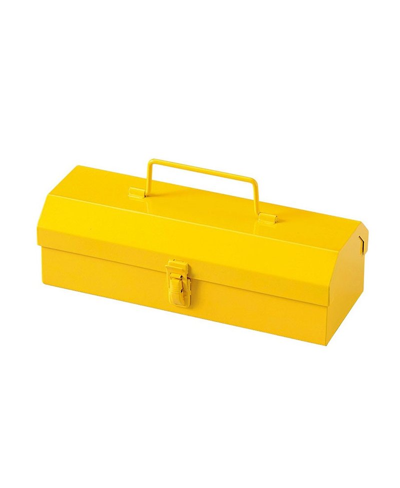 日本Magnets复古工业风小工具箱/铅笔盒/收纳盒(黄色) - 铅笔盒/笔袋 - 其他金属 黄色
