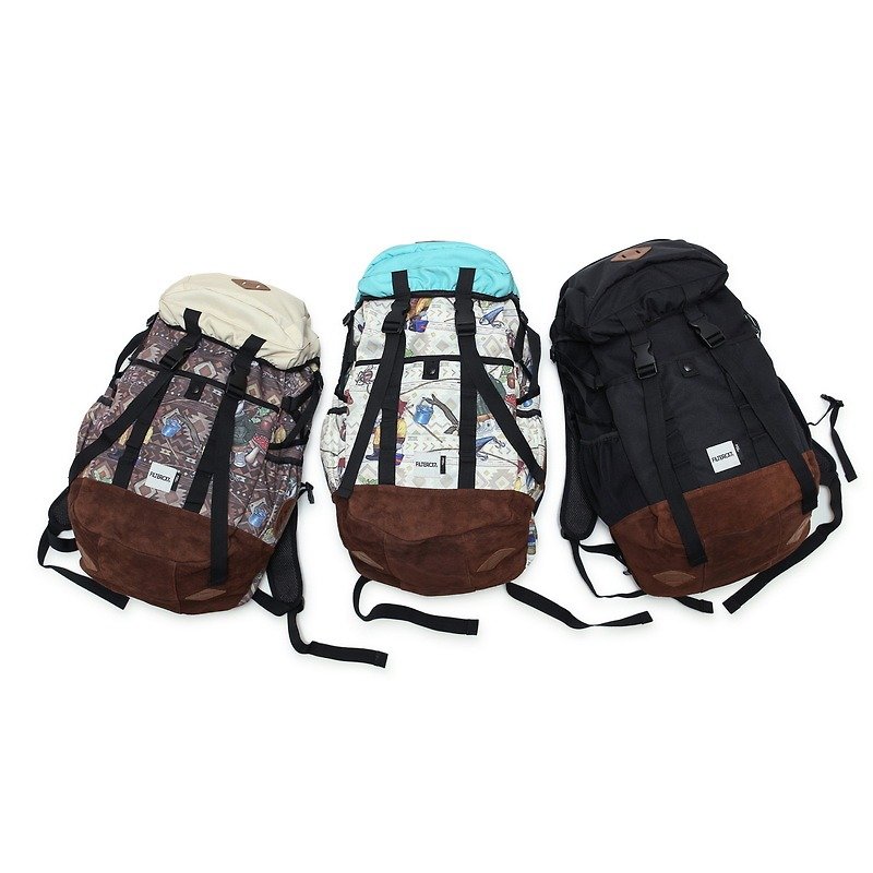 Filter017 x F5S Collection Outdoor Backpack / 联名户外后背包 - 后背包/双肩包 - 棉．麻 