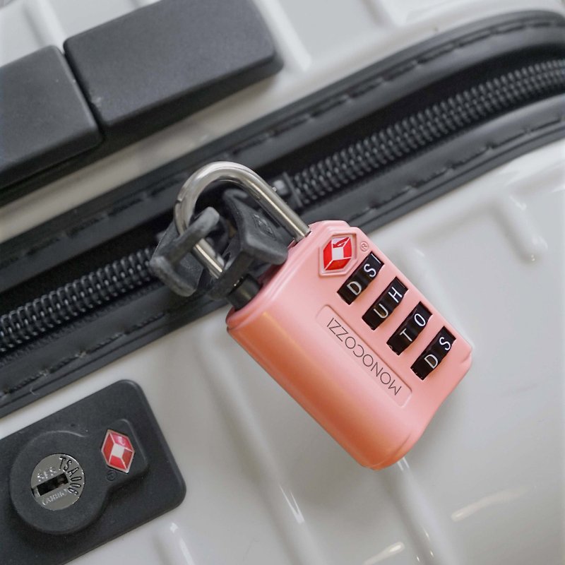 BON VOYAGE | TSA 金属字母行李锁 - 粉红色 - 其他 - 其他金属 