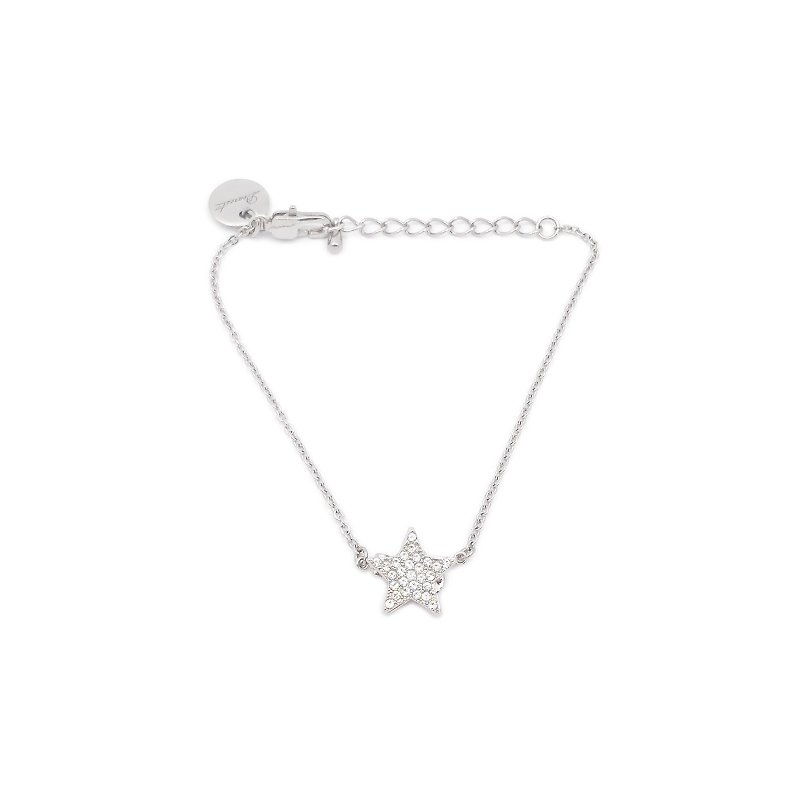 水晶星星手链 - 手链/手环 - 银 银色