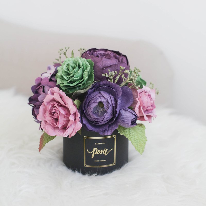 Inspiring - Girlfriend Collection Aromatic Large Gift Box - 香薰/精油/线香 - 纸 紫色
