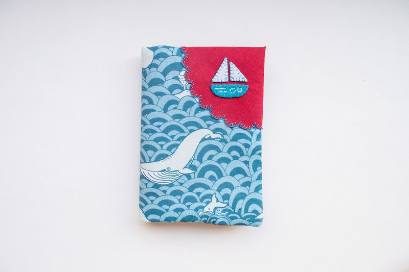 Whale of a Time - Fabric Passport Cover - 护照夹/护照套 - 其他材质 蓝色