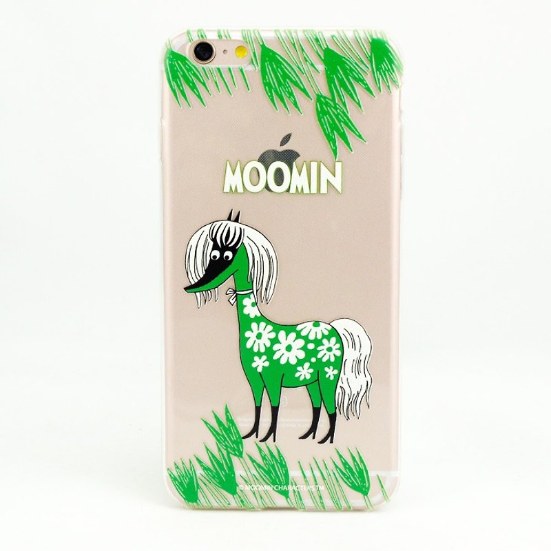 Moomin噜噜米正版授权-TPU手机保护壳【Horse】 - 手机壳/手机套 - 硅胶 绿色