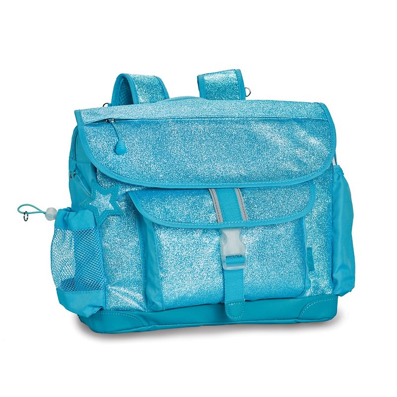 美国Bixbee闪采系列-冰雪蓝中童轻量舒压背/书包 - 后背包/双肩包 - 聚酯纤维 蓝色