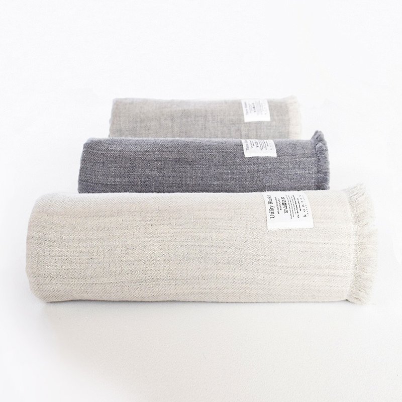 【kontex】日本棉混纺羊毛百搭毯 -共3色 - 被子/毛毯 - 棉．麻 多色