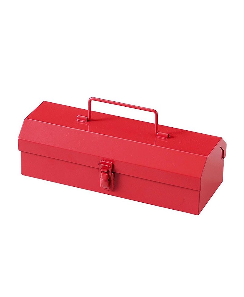 日本Magnets复古工业风小工具箱/铅笔盒/收纳盒(红色) - 笔筒/笔座 - 其他金属 红色