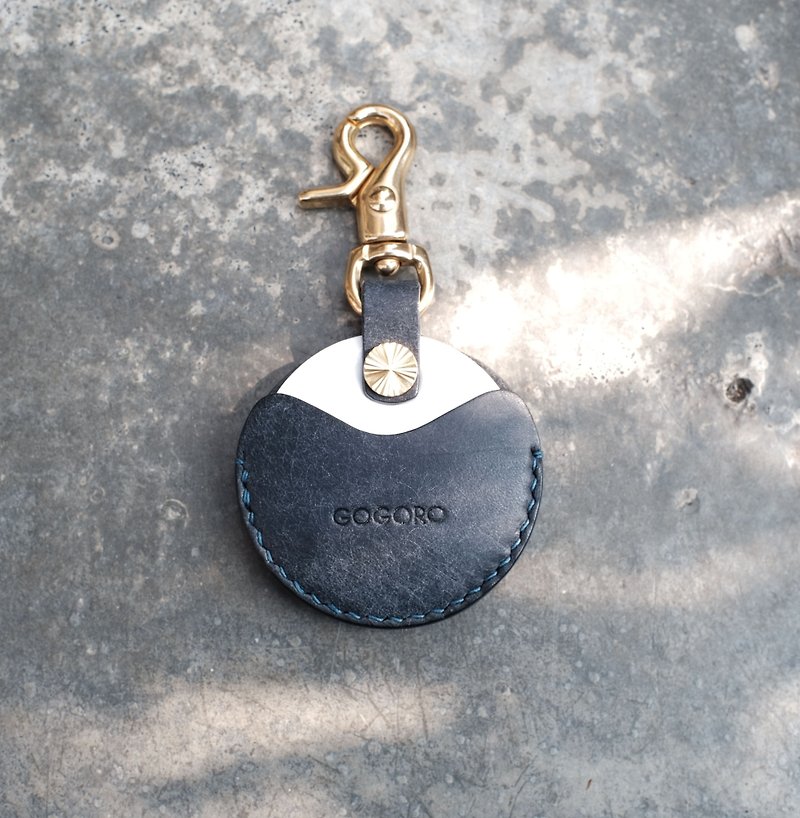 gogoro/gogoro2 钥匙专用皮套 Key holder / Pueblo磨砂系列深蓝  - 钥匙链/钥匙包 - 真皮 蓝色