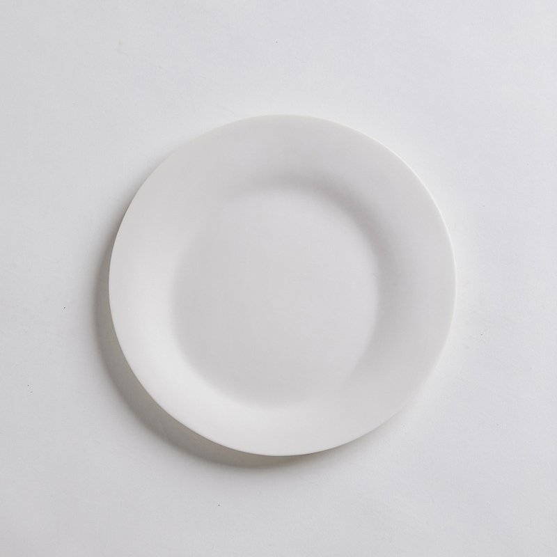 【3,co】海洋大圆盘 - 白 - 浅碟/小碟子 - 瓷 白色