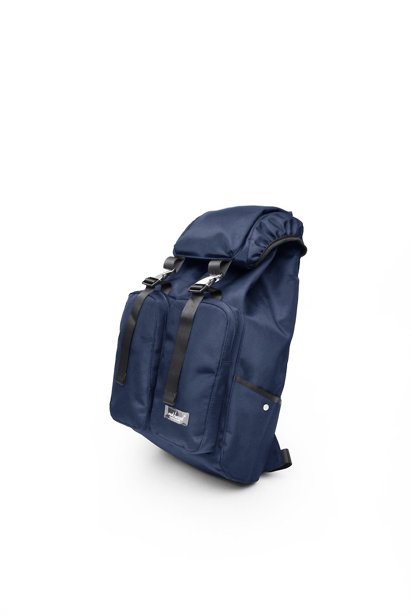 Matchwood 后背包 Defender backpack 笔电后背包 书包 海军蓝款 - 后背包/双肩包 - 防水材质 蓝色