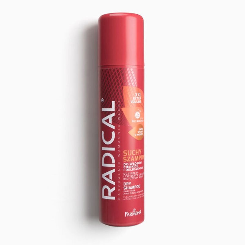 【干洗发】RADICAL 草棉籽轻盈蓬松干洗发喷雾 - 洗发用品 - 其他材质 橘色