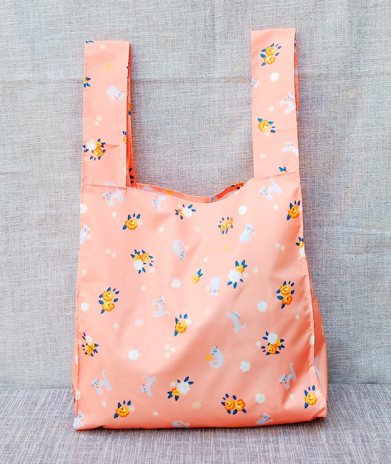 【防水购物袋】提着就去购物吧 - 手提包/手提袋 - 防水材质 橘色