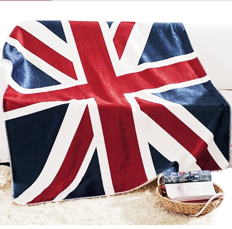 【英国 Baker Street 贝克街】英国国旗羔羊刷毛大毯 - 被子/毛毯 - 聚酯纤维 多色