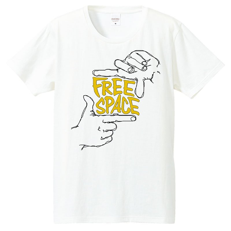 Tシャツ /  Space Shuttle - 男装上衣/T 恤 - 棉．麻 白色