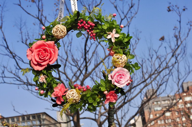Spring Bloom Wreath │自然系恒星花圈 - 植栽/盆栽 - 植物．花 