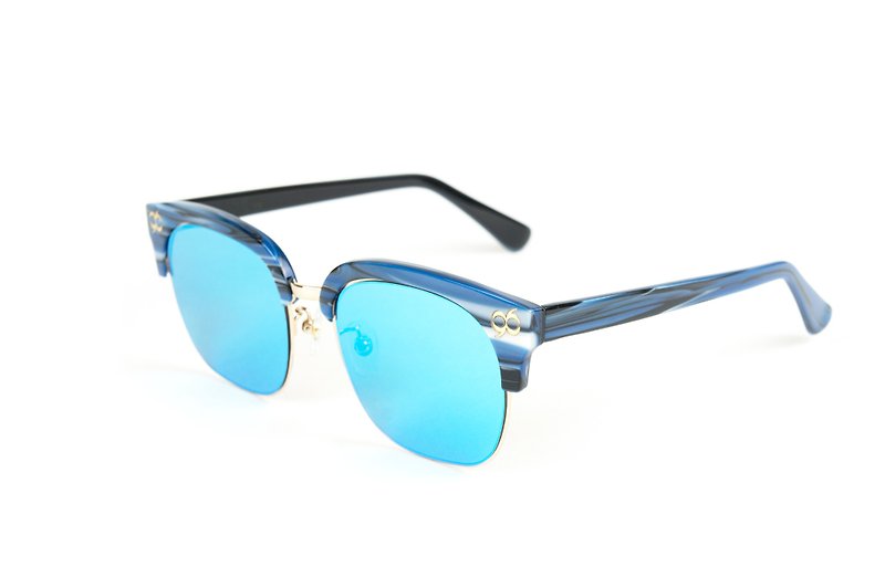 BEING 时尚太阳眼镜- 蓝色(湛蓝勇气) - 眼镜/眼镜框 - 其他材质 蓝色