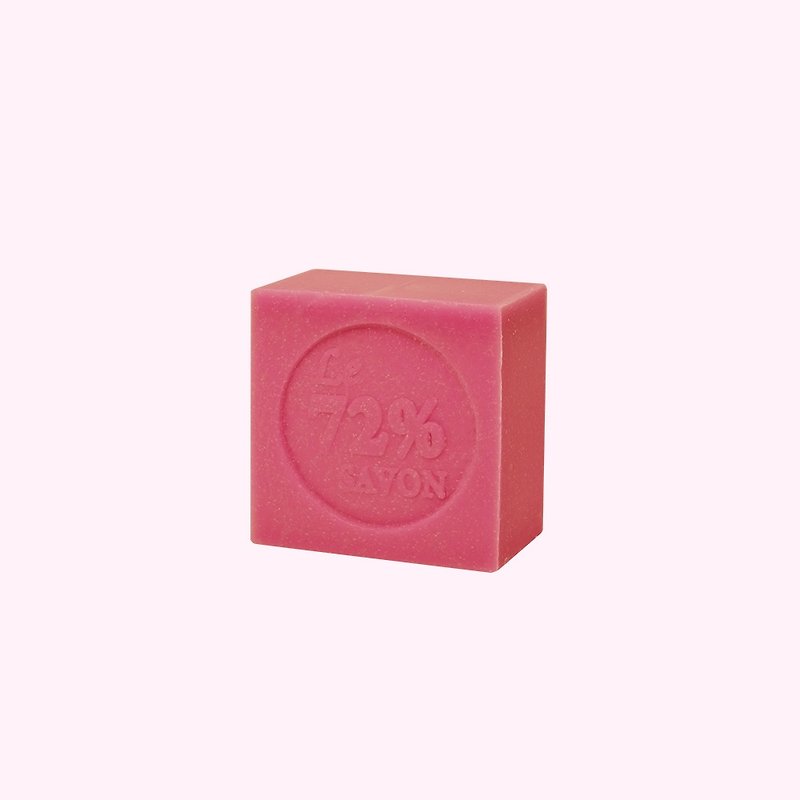 格拉斯玫瑰园(法国玫瑰)72%马赛皂 - 肥皂/手工皂 - 植物．花 粉红色